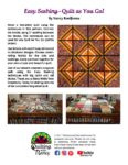 Reversable QAYG Quilt w/ Easy Sashings Technique - Image 8