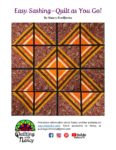 Reversable QAYG Quilt w/ Easy Sashings Technique - Image 7