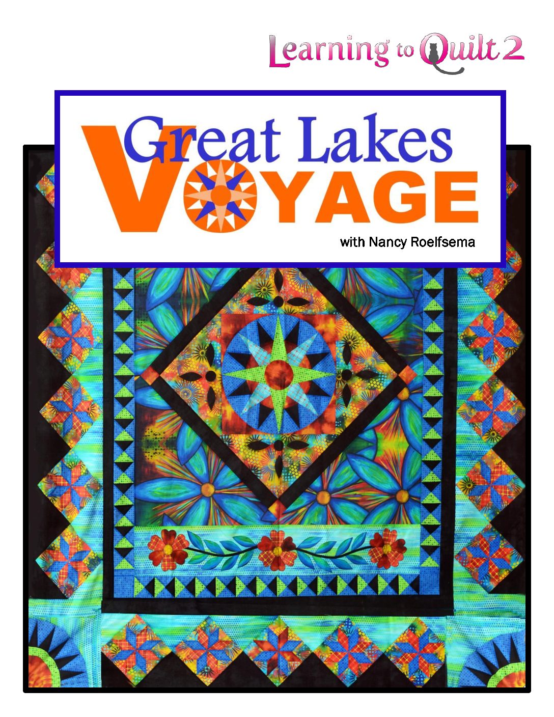Great Lake Voyage - Learning to Quilt 2 - Ebook