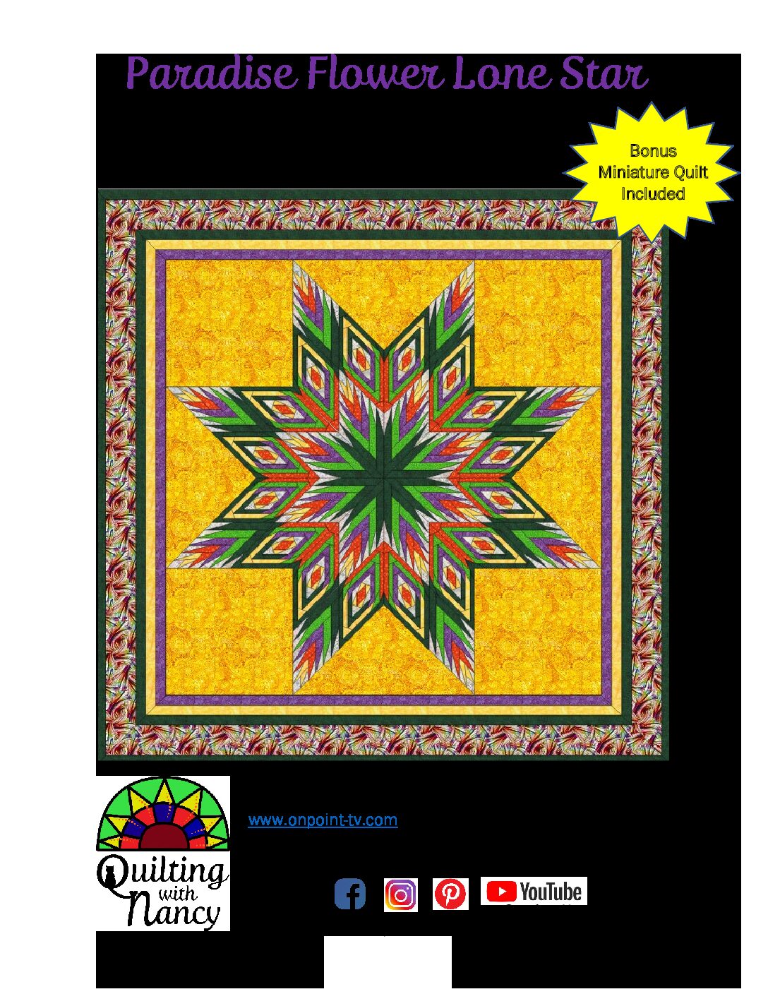 Paradise Flower Lone Star Epattern