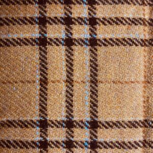 Nancy's Fabulous Pincushion Kit -- Tan Plaid Felted Wool